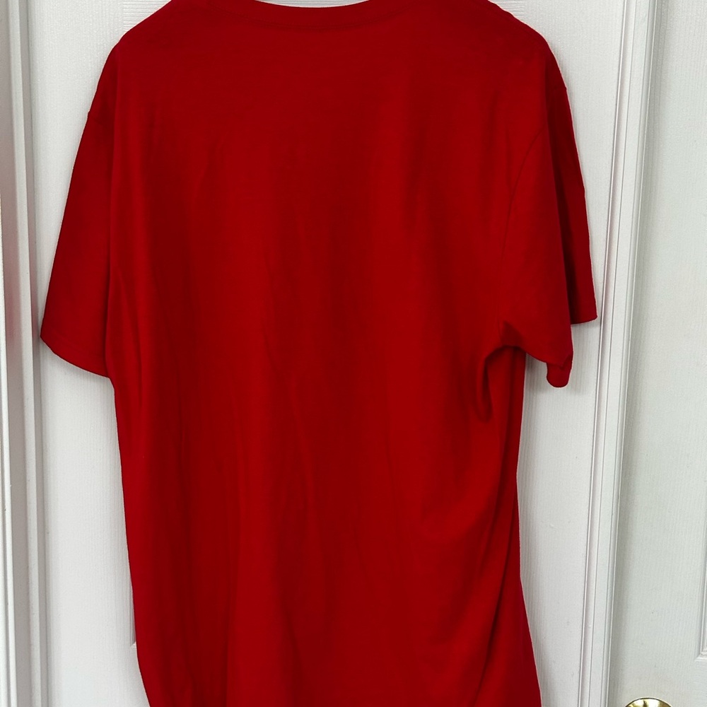Converse Men's Red T-Shirt - Picture 2 of 3